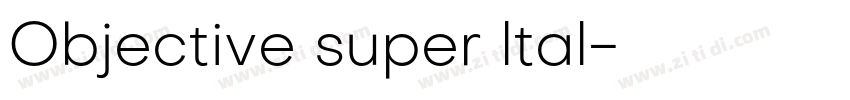 Objective super ltal字体转换